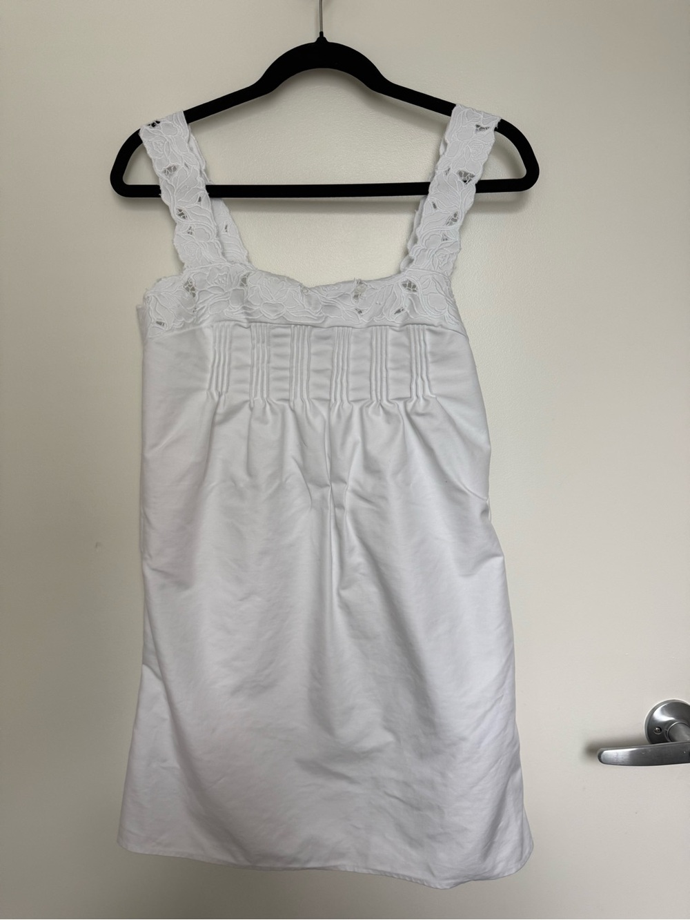J. Crew ondine White dress extra small